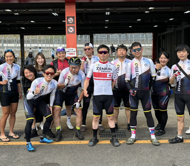 コミュニティメンバーでレース参戦